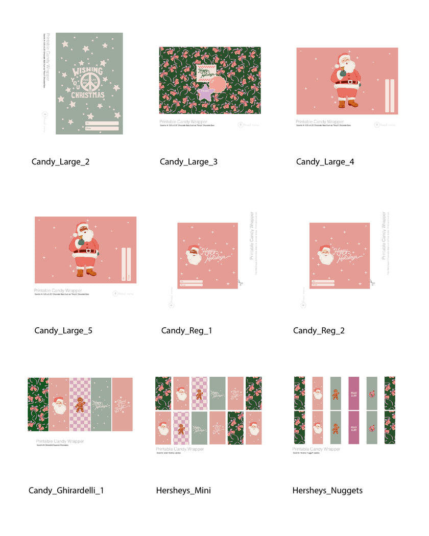 Holiday Wrappers & Buttons (Vol. 4)