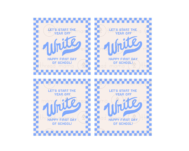 Back To School - Teacher Gift Tags and Flags (Vol.4)