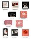 Halloween Tags & Flags - (Vol.6)
