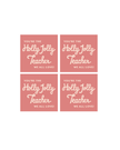 Holiday Teacher Appreciation Tags & Flags (Vol.5)