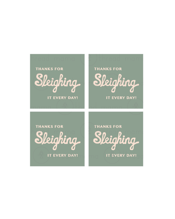 Holiday Teacher Appreciation Tags & Flags (Vol.5)