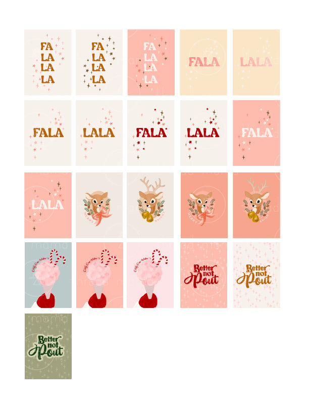 Doll House Christmas Collection - Scale 1:12