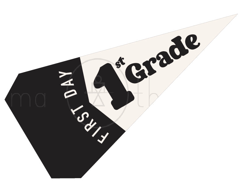 Back to School Printable Pennants (Vol.2)