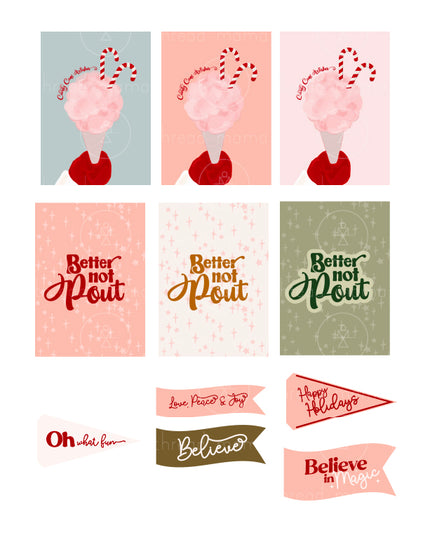 Doll House Christmas Collection - Scale 1:12