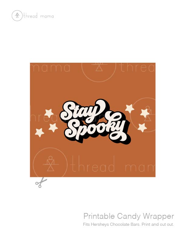 Halloween Candy Wrappers (Versions 2 & 3)