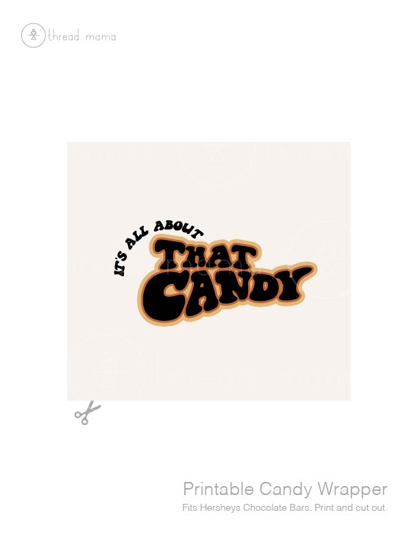 Halloween Candy Wrappers (Versions 2 & 3)