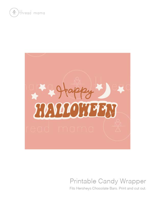 Halloween Candy Wrappers (Versions 2 & 3)