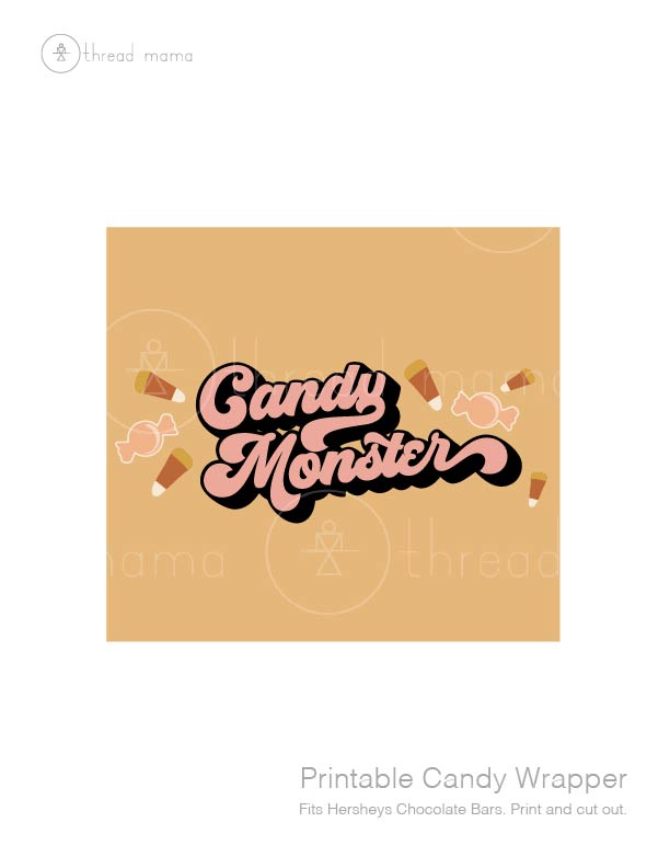Halloween Candy Wrappers (Versions 2 & 3)