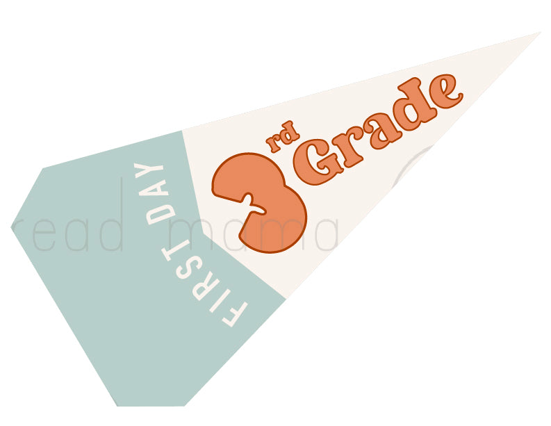 Back to School Printable Pennants (Vol.2)
