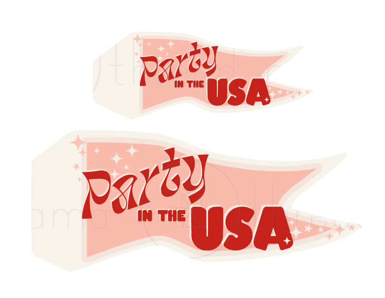 4th of July Tags and Flags (Vol.2)