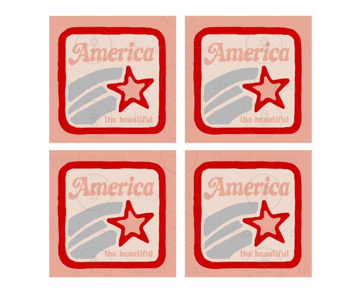 4th of July Tags and Flags (Vol.3)