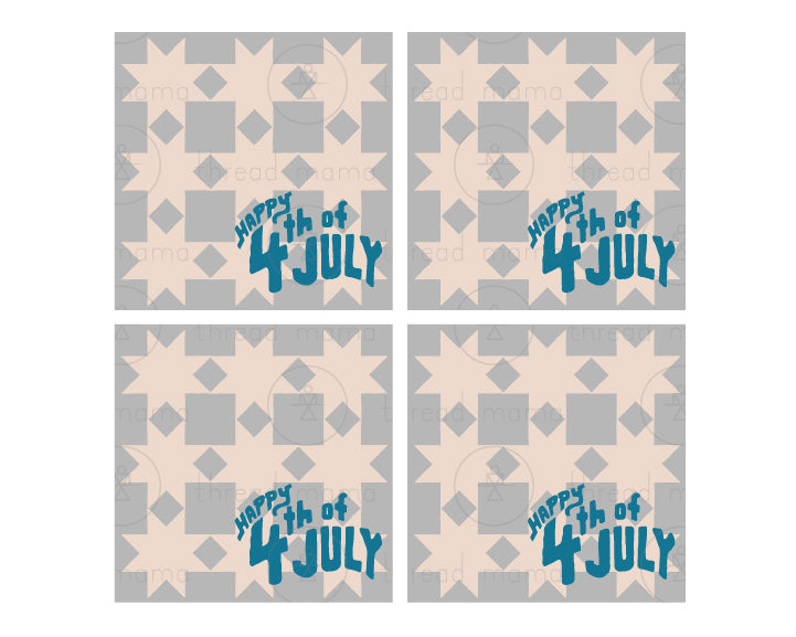 4th of July Tags and Flags (Vol.3)