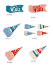 4th of July Tags and Flags (Vol.3)