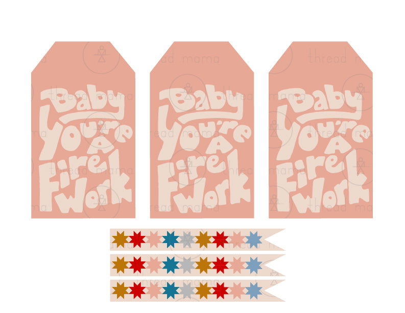 4th of July Tags and Flags (Vol.3)