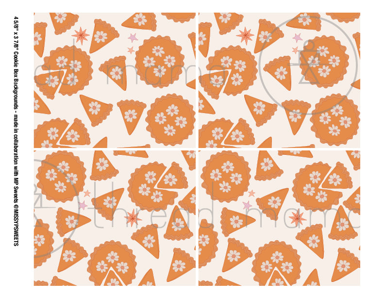 Thanksgiving Tags & Cookie Box Artwork - (Vol.2)