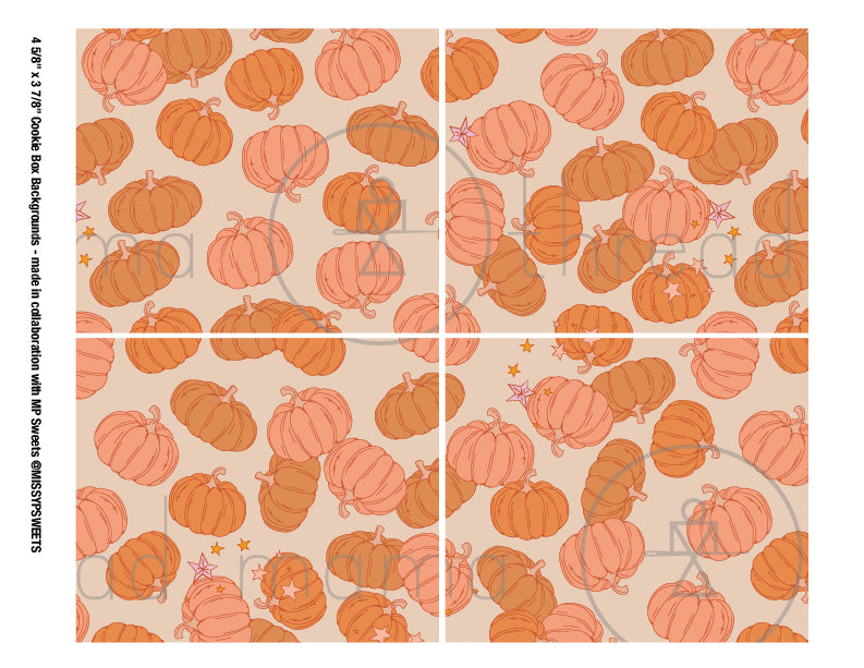 Thanksgiving Tags & Cookie Box Artwork - (Vol.2)