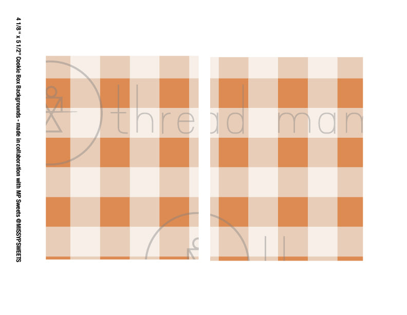 Thanksgiving Tags & Cookie Box Artwork - (Vol.2)