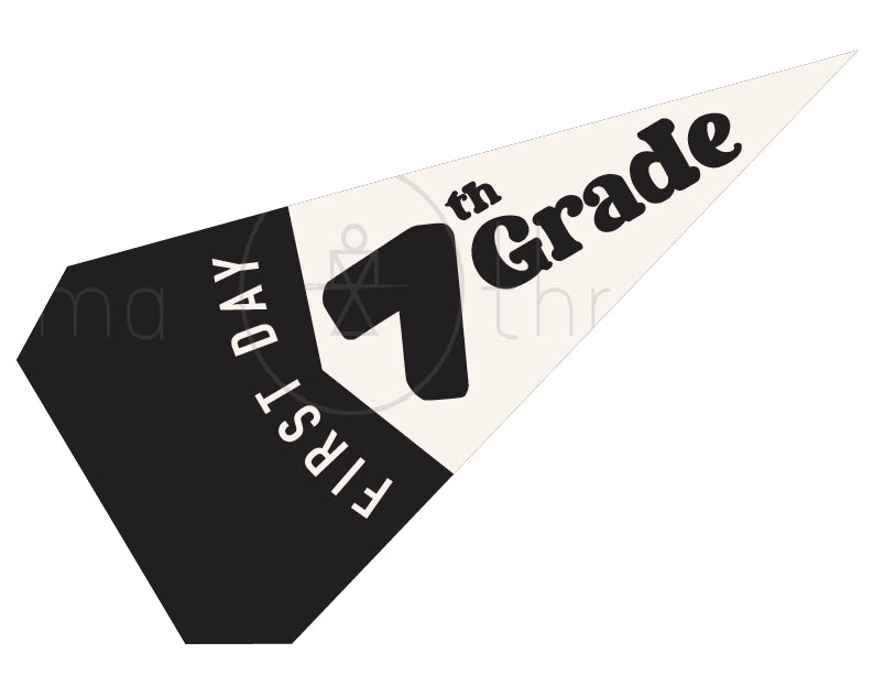 Back to School Printable Pennants (Vol.2)
