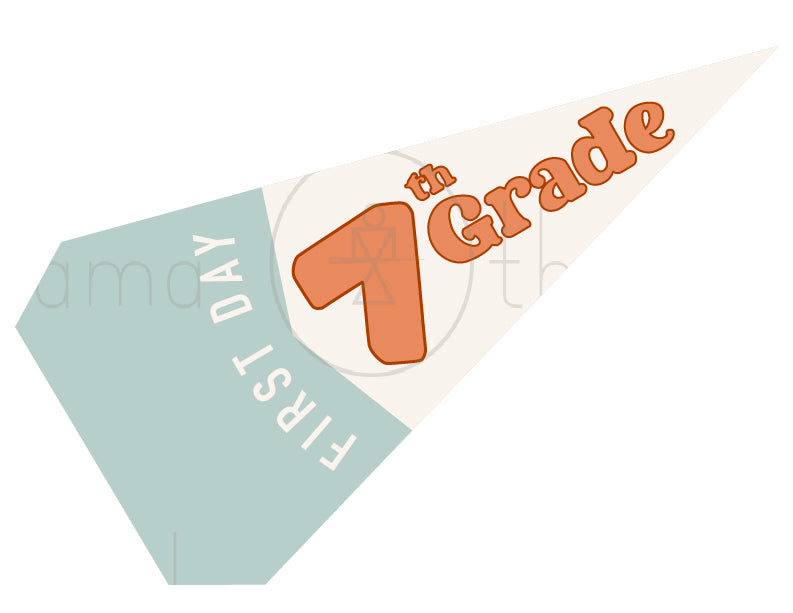 Back to School Printable Pennants (Vol.2)