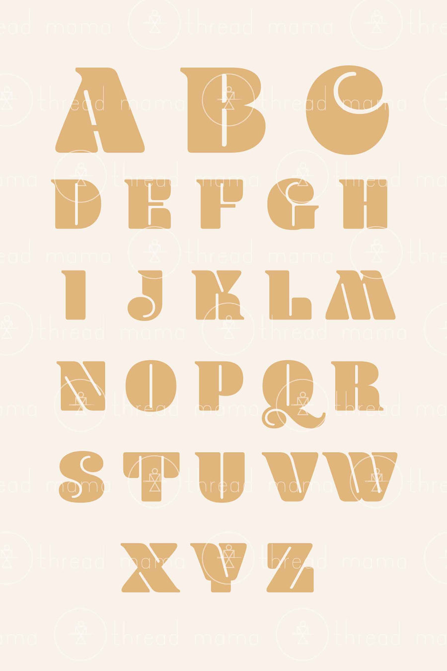 ABC (Printable Poster)