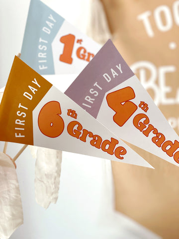 Back to School Printable Pennants (Vol.2)