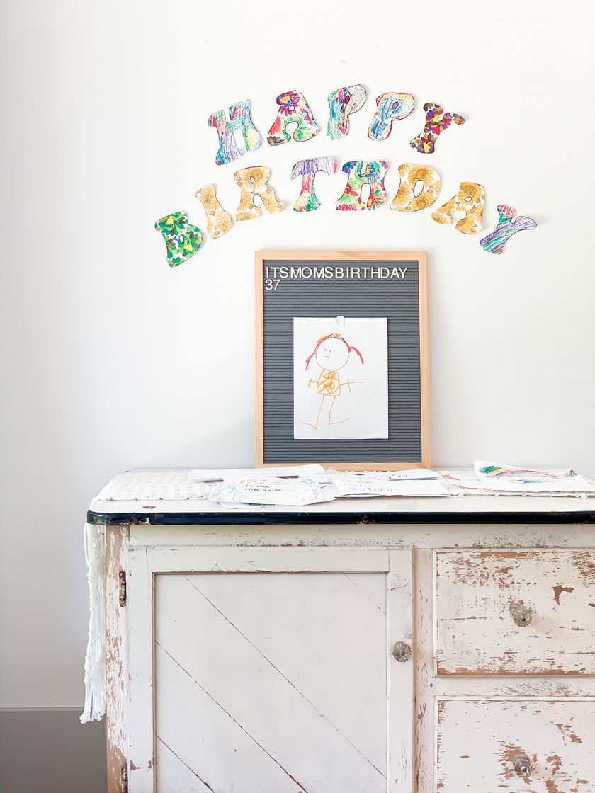 Color this Alphabet - Pattern #1 (Printable Poster)