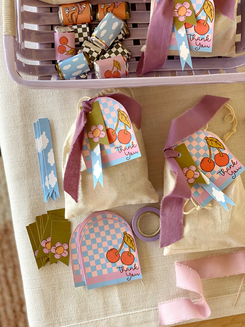 Happy Days - Birthday Tags and Flags (Set)