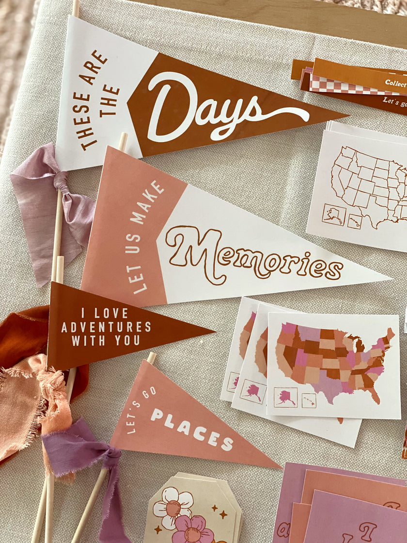 Road Trip - Tags and Flags (Set)