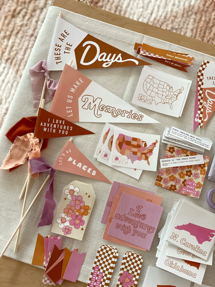 Road Trip - Tags and Flags (Set)