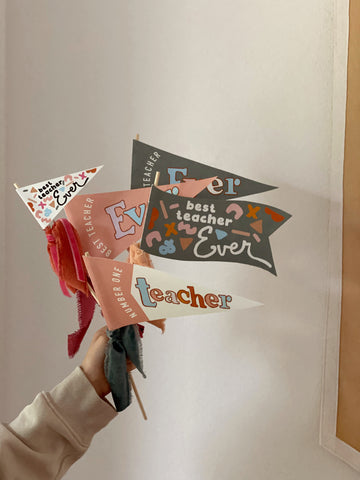 Teacher Appreciation Tags and Flags (Vol.2)