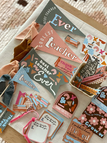 Teacher Appreciation Tags and Flags (Vol.2)