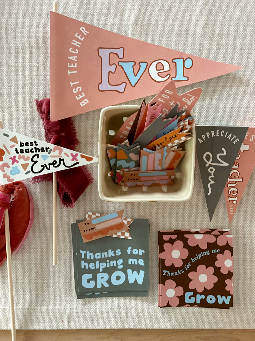 Teacher Appreciation Tags and Flags (Vol.2)