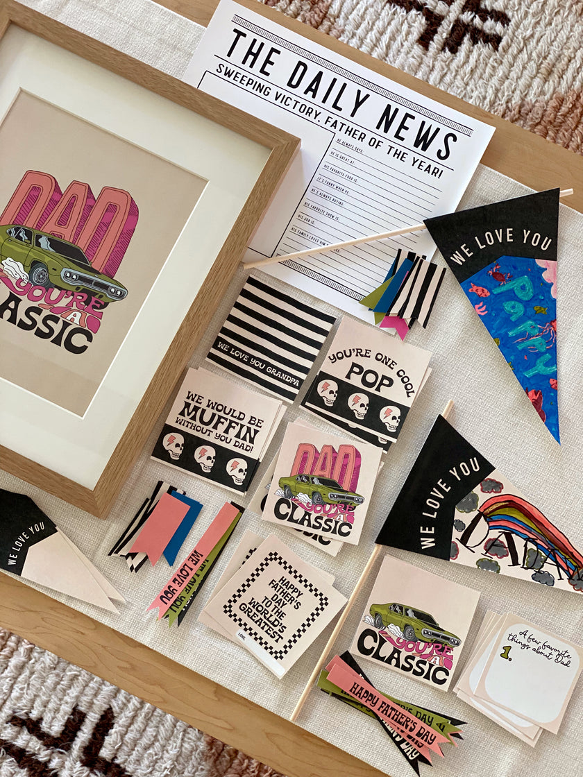 Father's Day Tags and Flags Set (Vol.3)