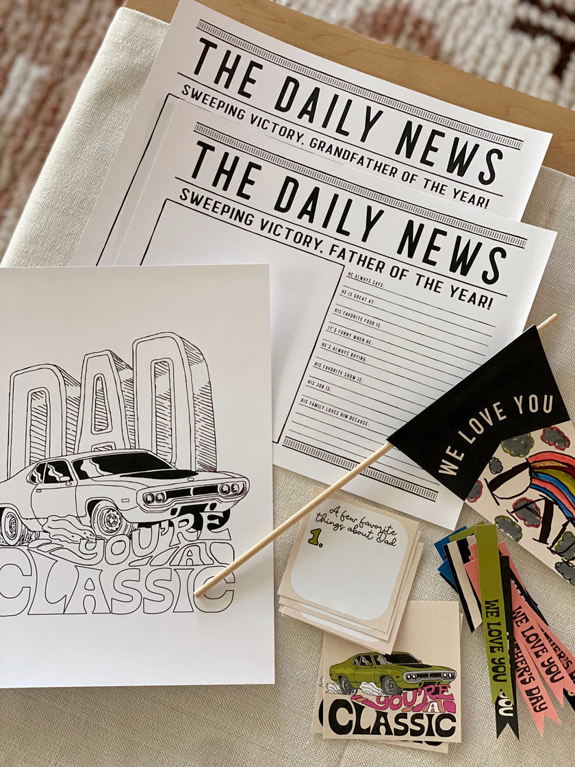 Father's Day Tags and Flags Set (Vol.3)