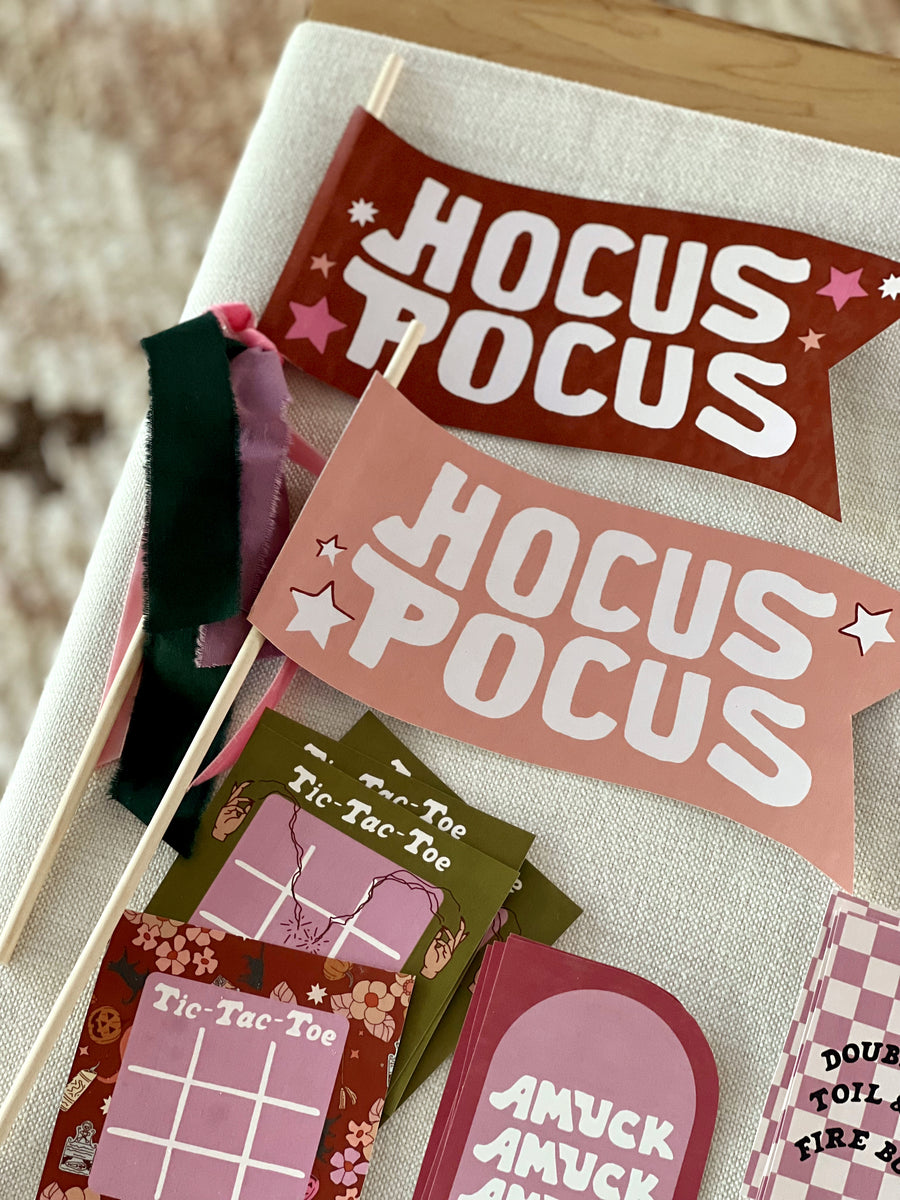 Hocus Pocus Tags and Flags