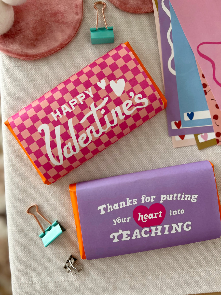 Valentine's Teacher Tags - (Vol.4)
