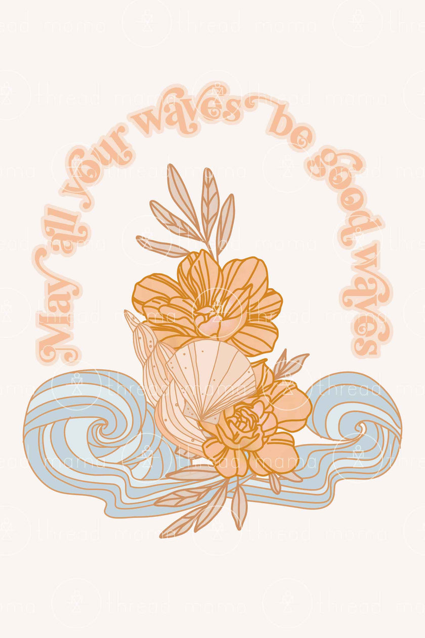 All Waves Good Waves (Printable Poster)