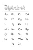 Alphabet and Numbers Collection 2 (Printable Poster)