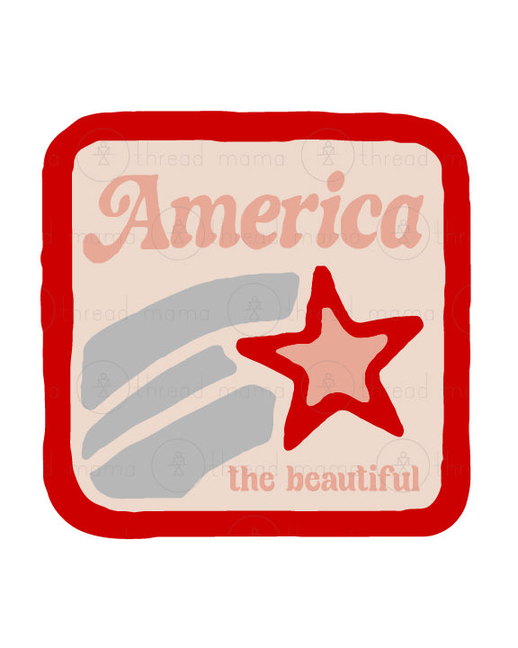 America The Beautiful - Set (Graphic Element)
