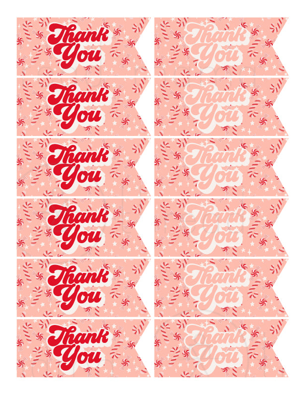 Holiday Thank You Tags
