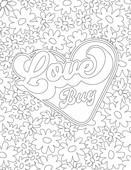 Valentine's Coloring Sheets