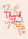 Holiday Thank You Tags