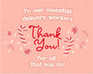 Holiday Thank You Tags