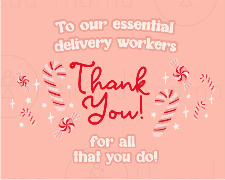 Holiday Thank You Tags