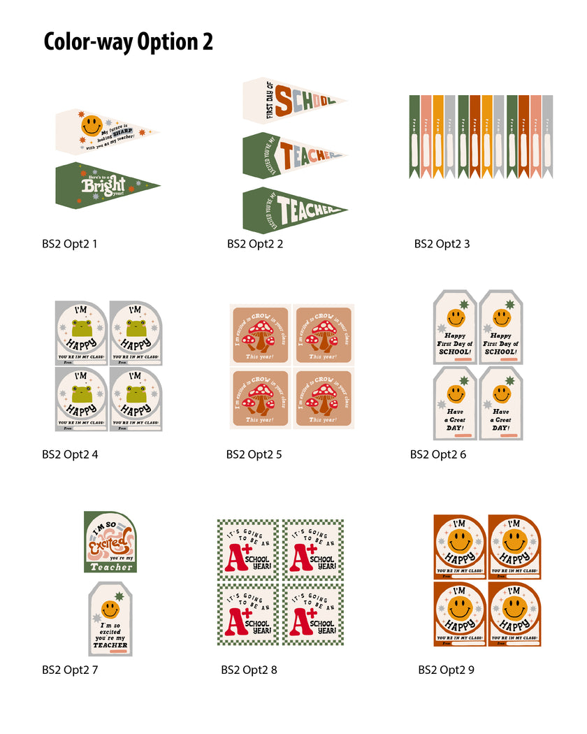 Back To School Tags and Flags (Vol.3)