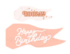 Generic Birthday Tags and Flags