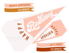 Generic Birthday Tags and Flags