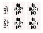 Generic Birthday Tags and Flags