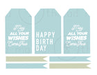 Generic Birthday Tags and Flags