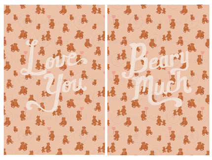 Love You Beary Much - Pair